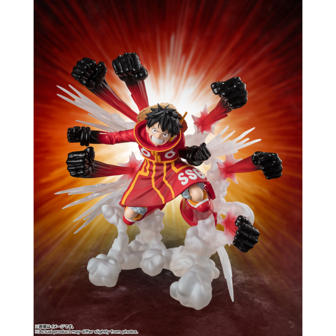 Figuarts ZERO - One Piece: Extra Battle Monkey D. Luffy – Gum-Gum Hawk Gatling – - Image 4