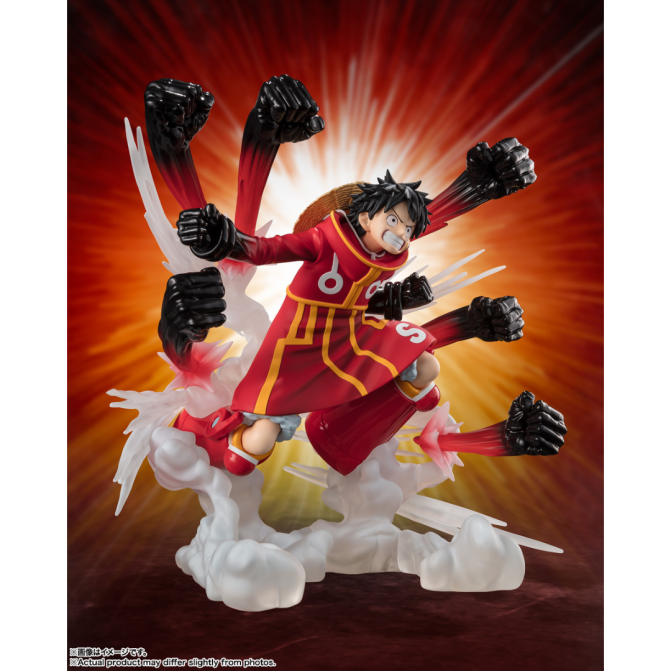 Figuarts ZERO - One Piece: Extra Battle Monkey D. Luffy – Gum-Gum Hawk Gatling – - Image 5
