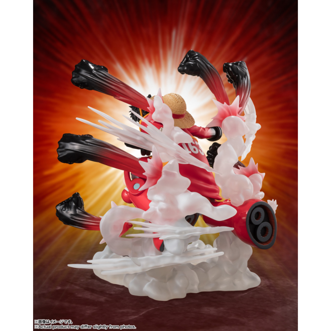 Figuarts ZERO - One Piece: Extra Battle Monkey D. Luffy – Gum-Gum Hawk Gatling – - Image 7