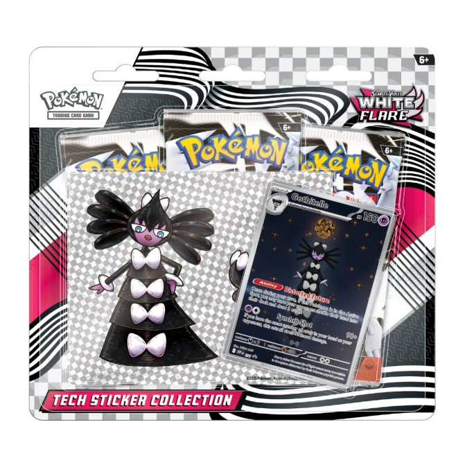 Pokemon TCG: White Flare - Tech Sticker Collection - Image 1