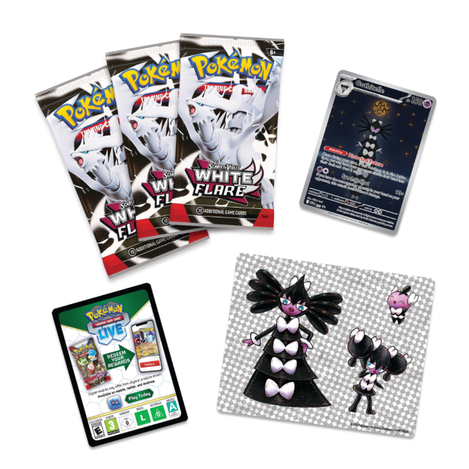 Pokemon TCG: White Flare - Tech Sticker Collection - Image 3