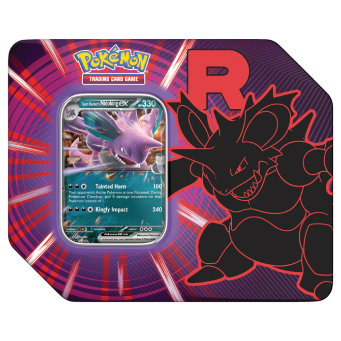 Pokemon TCG: Team Rocket Tin ING - Image 2