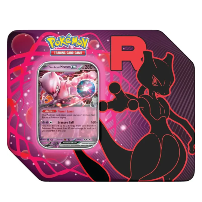 Pokemon TCG: Team Rocket Tin ING - Image 3
