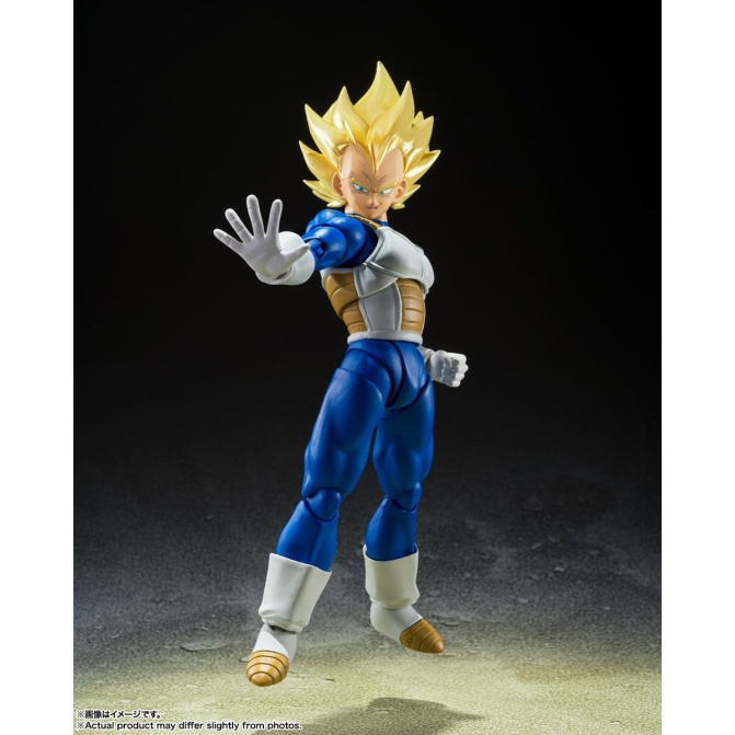 S.H.Figuarts – Dragon Ball: Super Saiyan Vegeta -Awakened Super Saiyan Blood- - Image 2