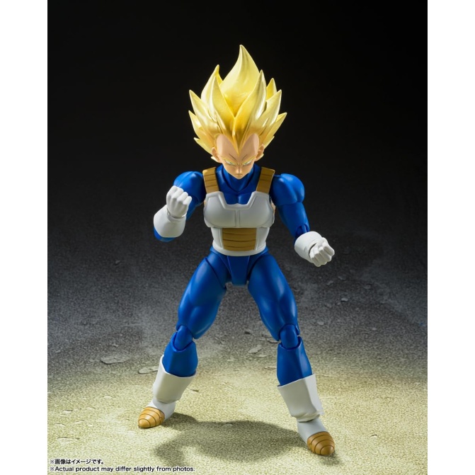 S.H.Figuarts – Dragon Ball: Super Saiyan Vegeta -Awakened Super Saiyan Blood- - Image 3