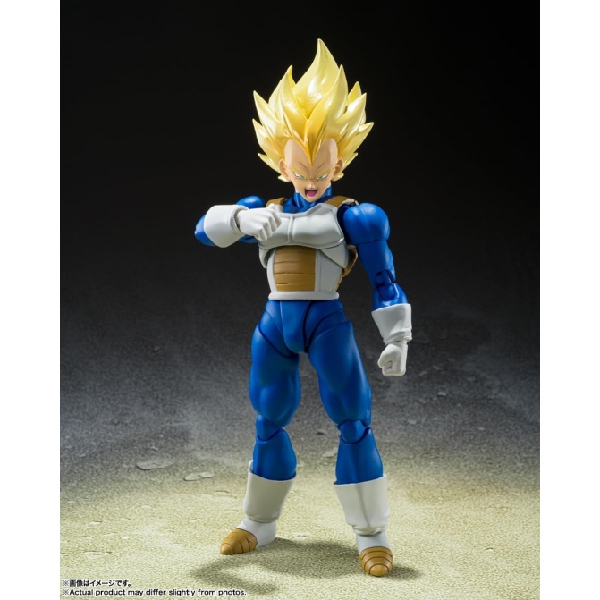 S.H.Figuarts – Dragon Ball: Super Saiyan Vegeta -Awakened Super Saiyan Blood- - Image 6