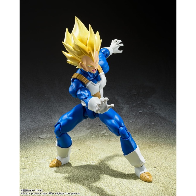 S.H.Figuarts – Dragon Ball: Super Saiyan Vegeta -Awakened Super Saiyan Blood- - Image 4