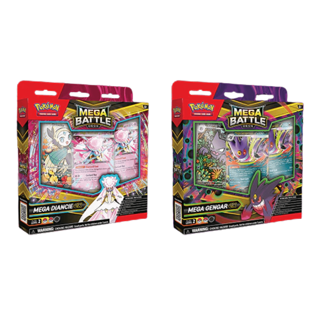 Pokemon tcg Mega Gengar Mega Gengar y Mega Diancie