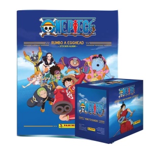 Colección One Piece Road. Álbum Pasta Suave Con 4 sobres + Caja Con 50 sobres