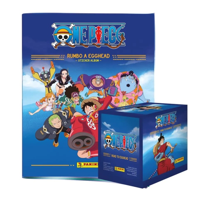 Colección One Piece Road. Álbum Pasta Suave Con 4 sobres + Caja Con 50 sobres