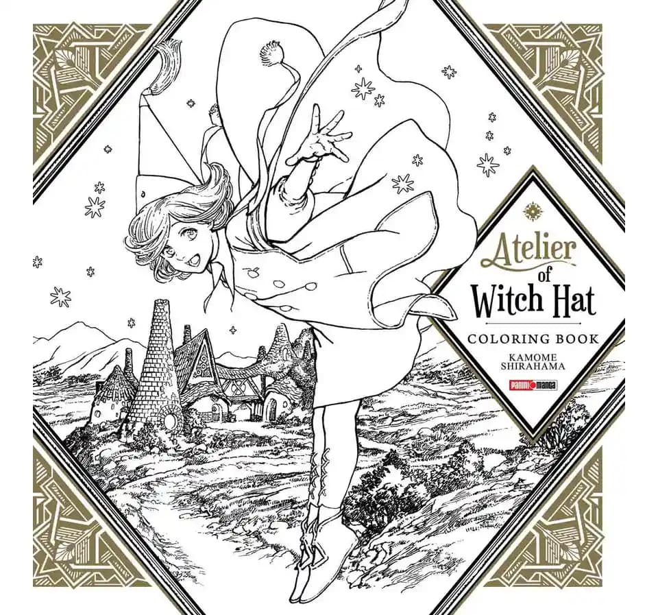 ateliercoloringbook atelier of witch hat coloring book