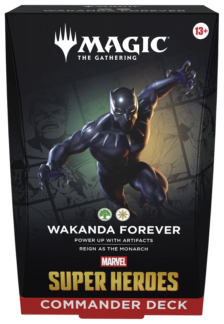 commanderdeckwakanda Magic The Gathering: Marvel Super Heroes - Commander Deck - Wakanda Forever - Image 1