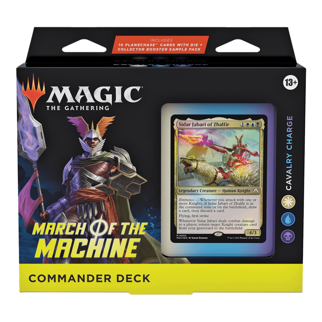 Cavalry Magic the Gathering: March Of The Machine - Cavalry Charge - Image 1
